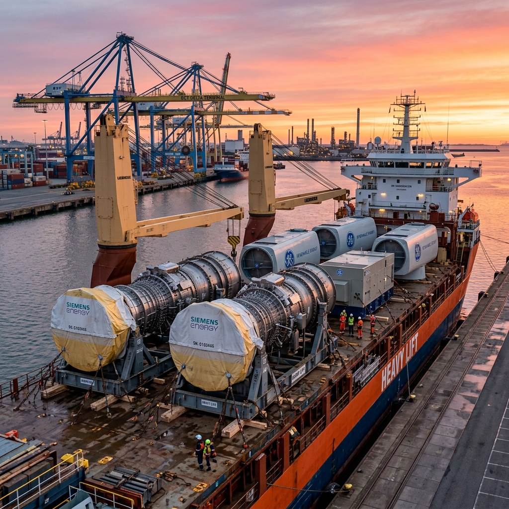 Project cargo heavy lift vessel